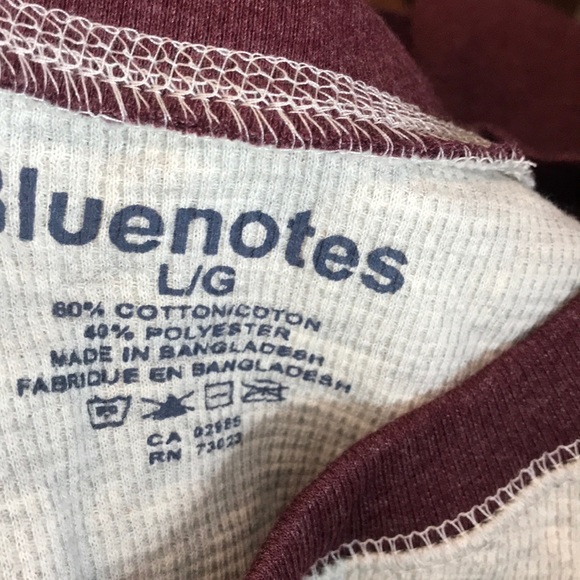 NWT MENS THERMAL RAGLAN LONG SLEEVE - Picture 5 of 5